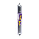 A single tube of Multi-Grip Multi-Use Adhesive with a metallic silver body and a purple label, shown vertically on a plain white background.