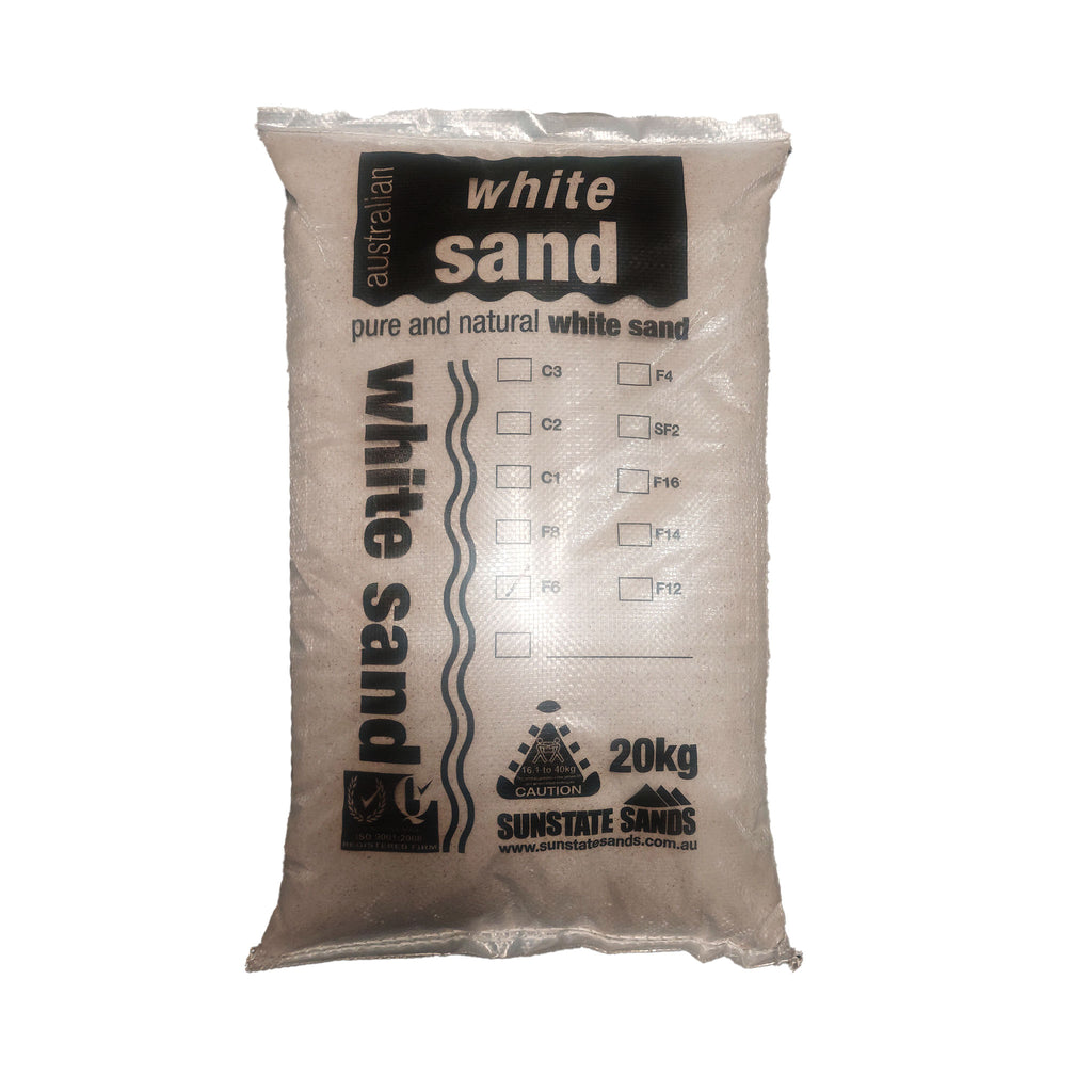 Sunstate Kiln Dried Silica White Sand 20kg