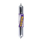A single tube of Multi-Grip Multi-Use Adhesive with a metallic silver body and a purple label, shown vertically on a plain white background.