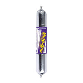 A single tube of Multi-Grip Multi-Use Adhesive with a metallic silver body and a purple label, shown vertically on a plain white background.