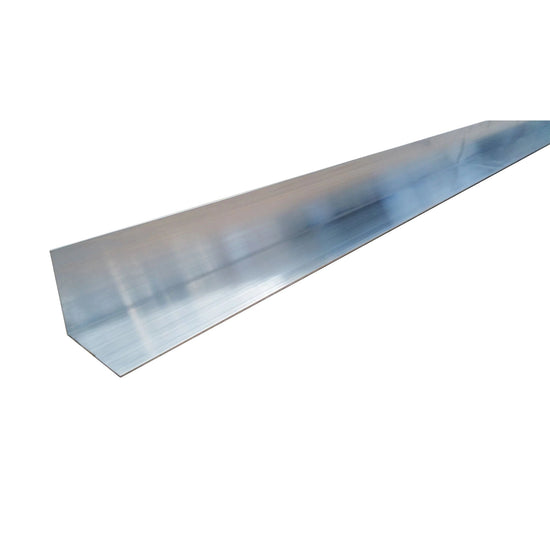 Aluminium angle L-profile in mill finish for framing, trims and general fabrication