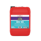ARDEX WA 98 20L solvent-based contact adhesive in red jerrycan for wood & flooring.