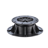 Buzon DPH-3 adjustable pedestal (50-78mm), grey polypropylene, levels raised flooring over waterproof membranes, concrete ...