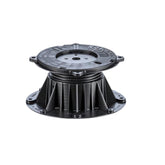 Buzon DPH-4 adjustable pedestal (77-108mm) with slope corrector for level raised floors on uneven surfaces.