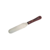 Pasco stainless steel caulking blade with ergonomic wooden handle for precise joint sealing and clean caulk lines.