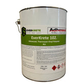 EverKrete 102 4L pail: thermoset vinyl resin binder for rapid-cure, 70 MPa concrete repair mortars, vertical/overhead patc...