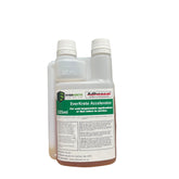 EverKrete Accelerator 225ml/20ml bottles: accelerates EverKrete 102 resin cure to 15min in -18°C concrete repairs.