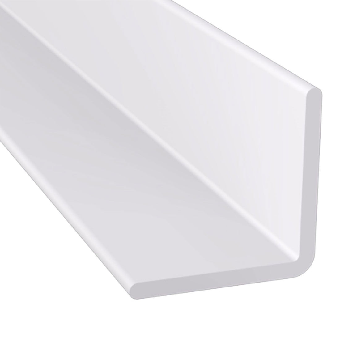 Fatra 40x40mm PVC coated L-angle for waterproof membrane terminations, prevents roof leaks