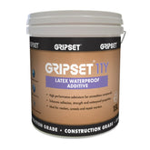 Gripset 11Y 15L SBR latex pail boosts adhesion, strength & waterproofing in cement screeds, renders for wet areas.