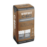 Gripset C-Bed 20kg bag, polymer-modified screed for bonded/unbonded tiling over waterproofing membranes, trafficable in 24...