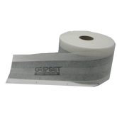 Gripset Elastoproof B50 joint band roll: NBR core with fleece edges embeds in wet waterproofing membrane to seal movement ...