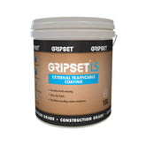 15L Gripset LS pail: solvent-free non-slip trafficable coating over waterproofing membranes for UV-stable roofs, balconies.