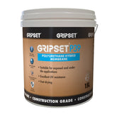 Gripset P39 15L fibre-reinforced polyurethane hybrid waterproofing membrane for wet areas, balconies, roofs, UV stable.