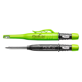 Green/black Pica-Dry Longlife Automatic Pen: Power Lock graphite marker for wet, dusty, rough surfaces; built-in sharpener...