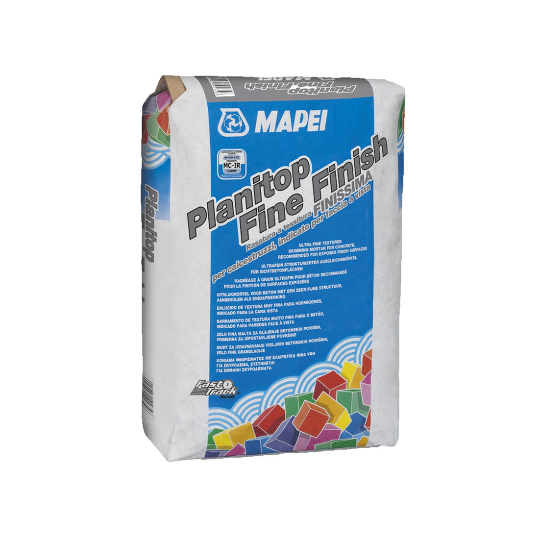 Mapei Planitop Fine Finish 25kg bag - polymer-modified fine smoothing mortar for floors & walls