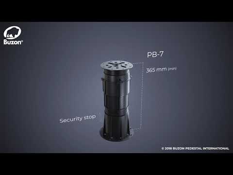 Buzon PB-7 Adjustable Pedestal (365-480mm)