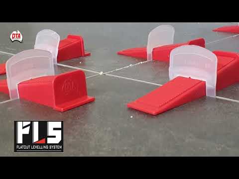 DTA Flat Out Levelling System Tile Clips 1.5mm