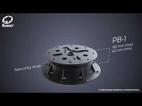 Buzon PB-1 Adjustable Pedestal (42-60mm)