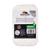 Raimondi Epoxy Sponge for epoxy grout cleanup. High absorption cellulose sponge lifts residue for clean tile joints.