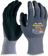 Supaflex GFN267 gloves: nylon/lycra liner with PU micro foam palms for dexterity, grip, EN388 Level 4 abrasion in trades