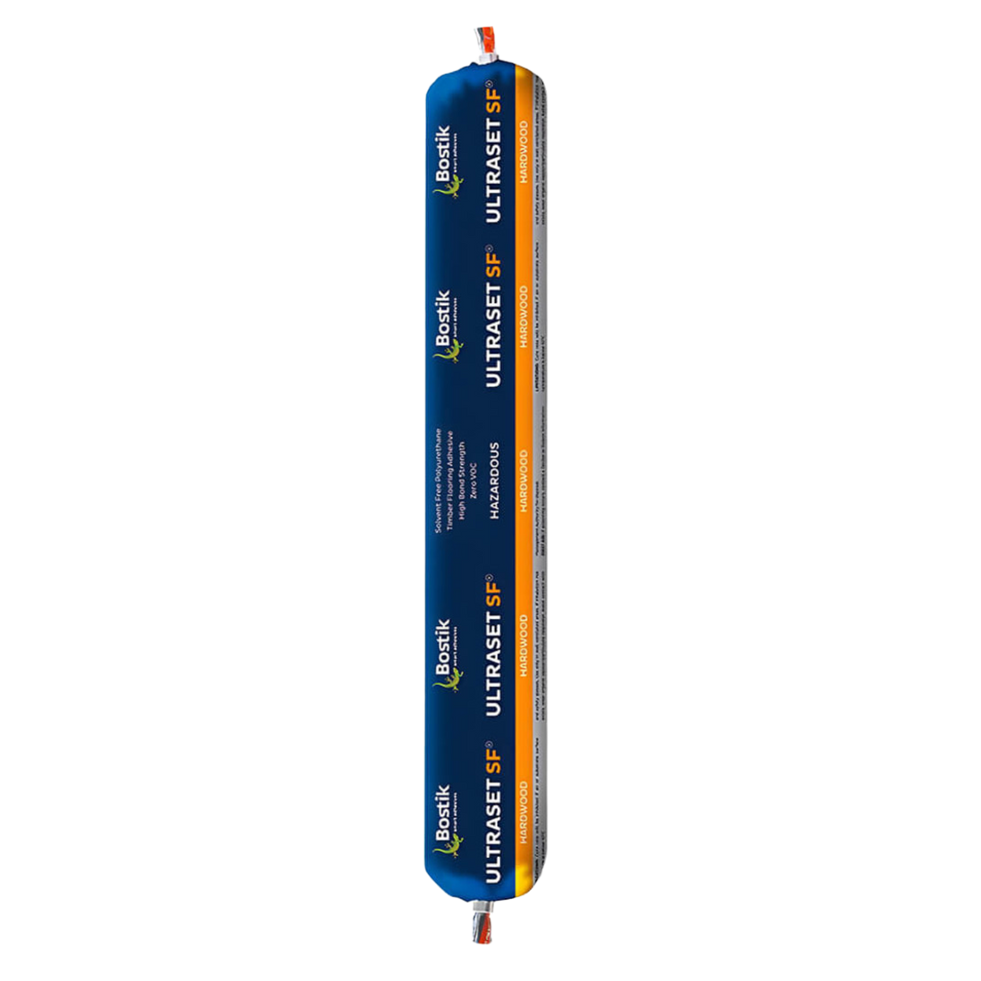 Bostik Ultraset SF solvent-free polyurethane adhesive sausage for strong bond of timber flooring to concrete.