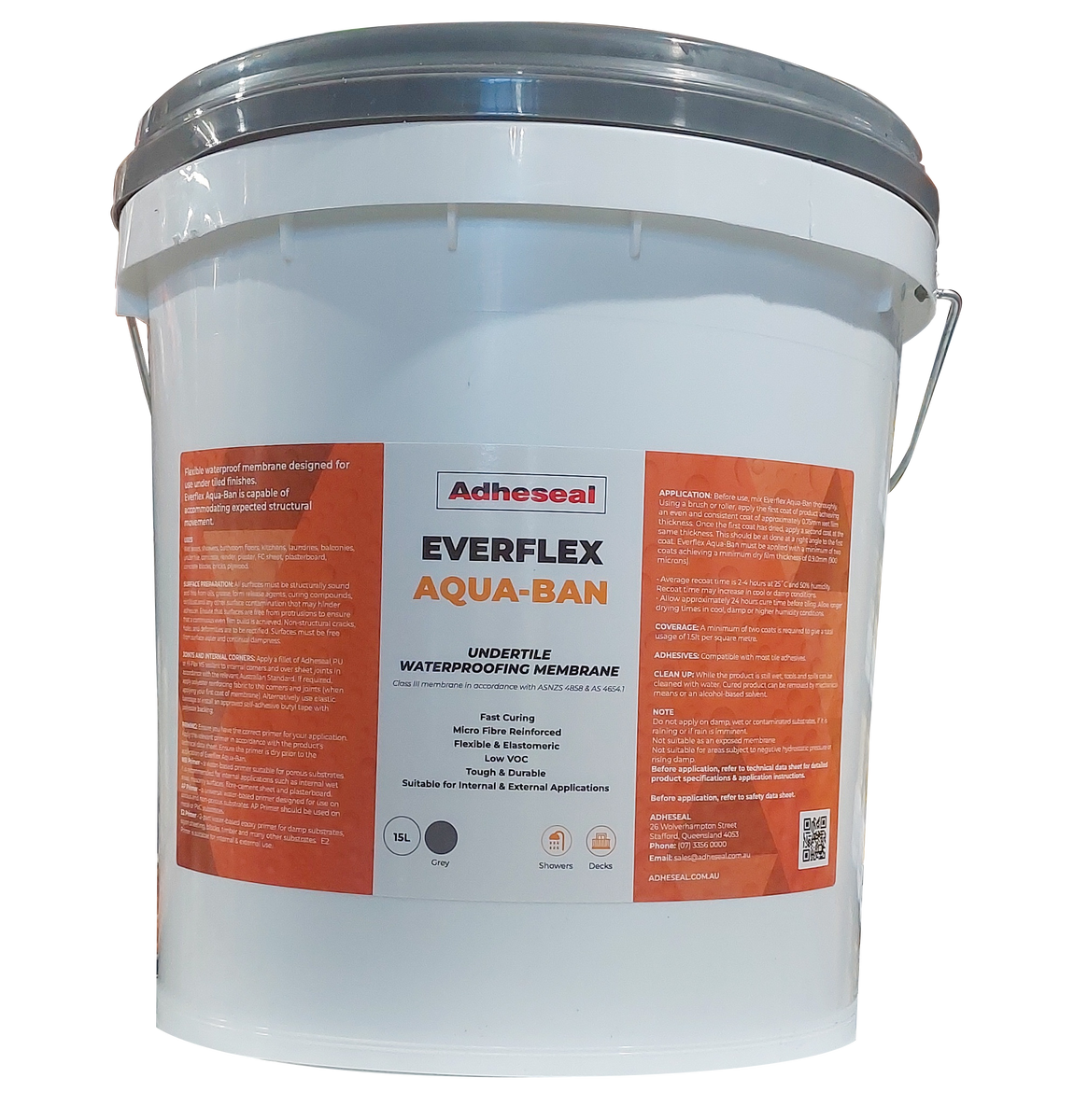 Everflex AquaBan UnderTile Class 3 Waterproof Membrane Adheseal