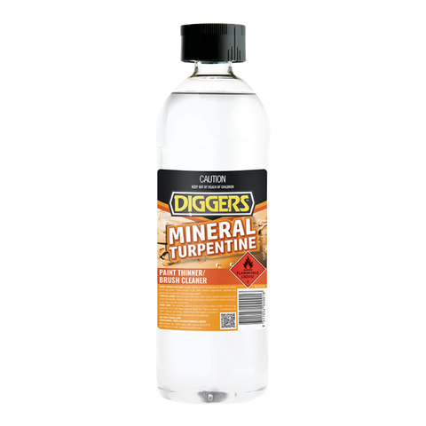Diggers Mineral Turpentine (Low Odour)