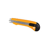 Trimming Knife / Yellow Plastic Cutter with Metal Insert