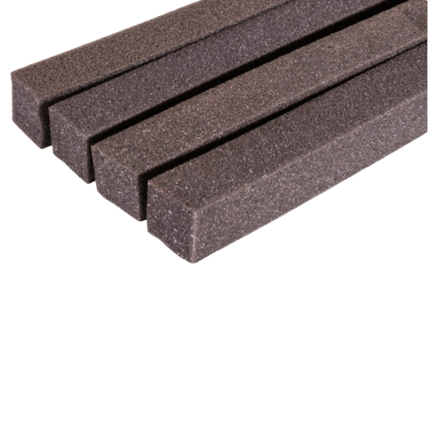 4 brown textured acoustic foam panels for soundproofing studios and rooms