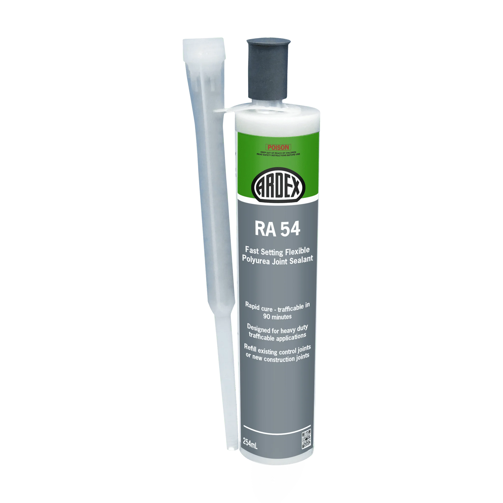 ARDEX RA 54 300ml Fast Flexible Polyurethane Joint Sealant Tube for Heavy Duty Applications