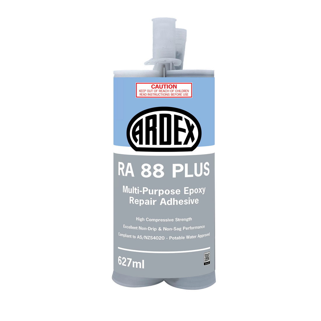 ARDEX RA 88 PLUS 627ml multi-purpose epoxy repair adhesive, high compressive strength, non-sag, potable water approved