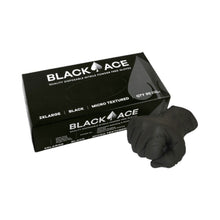 Load image into Gallery viewer, Black Ace Disposable Nitrile Gloves, Unpowdered
