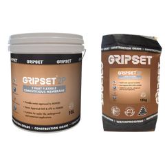 Gripset 2P: Latex Cementitious Waterproofing Membrane