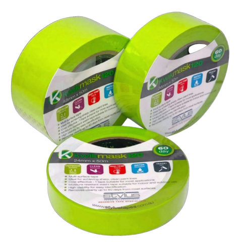 KwikMask120 Green High-Temp Masking Tape