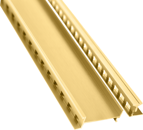 Lauxes Slimline Tile Insert Shower Pack 26 - Gold