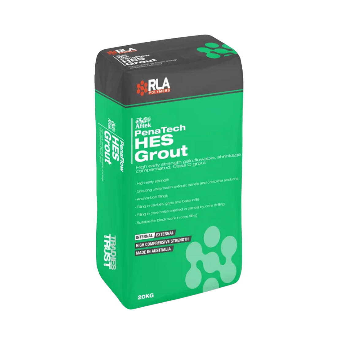 20kg Penetron HES Tech High Strength Grout Bag - Polymer grout for concrete panels, high compressive strength, made in Aus...
