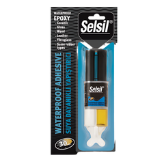 Selsil Waterproof Epoxy Syringe Adhesive