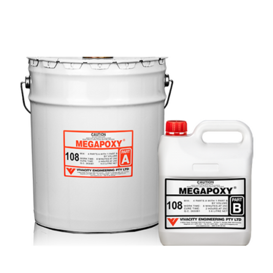 Megapoxy 108 Rapid Set Epoxy For Pile Splicing (2 Part Kit)