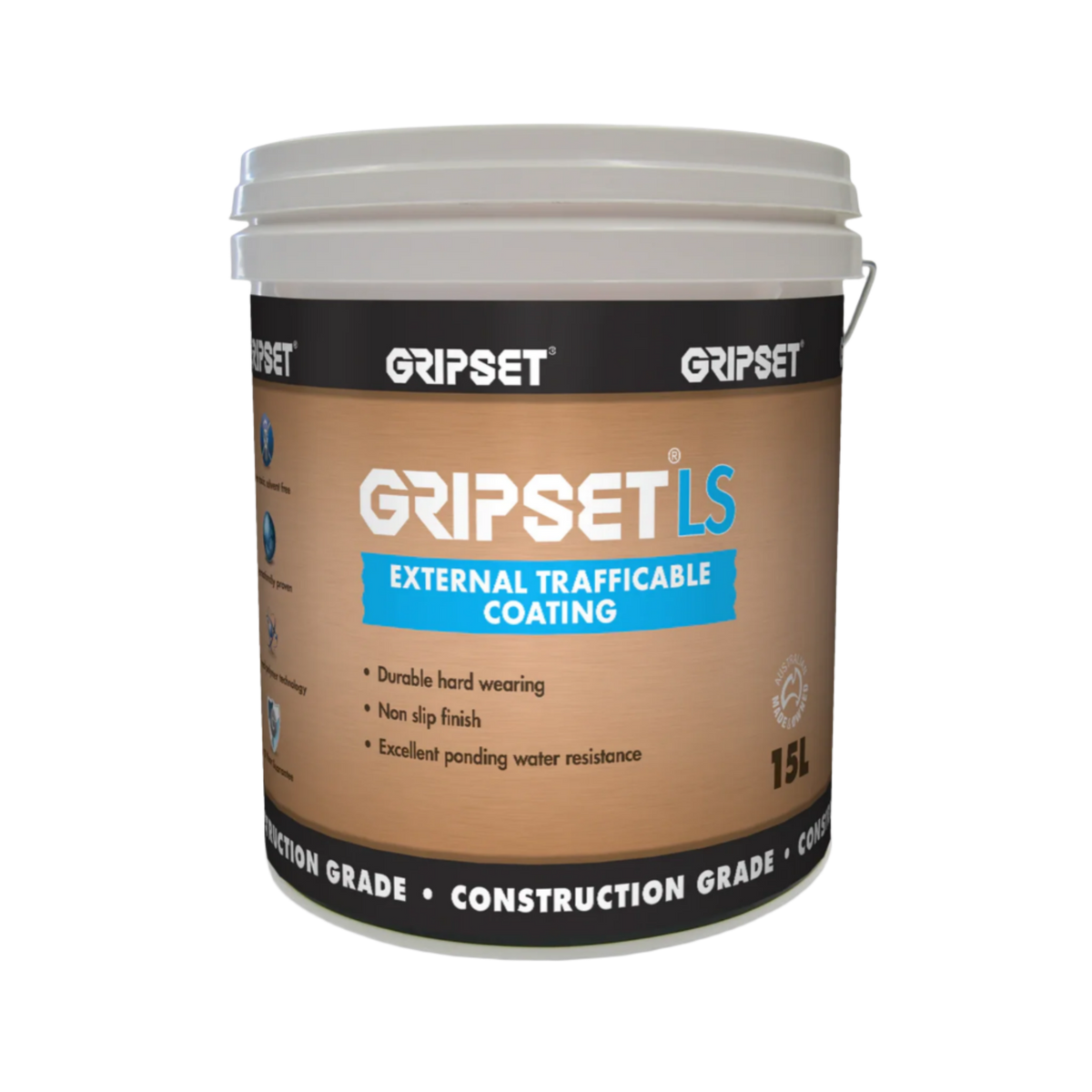 Gripset LS External Trafficable Coating