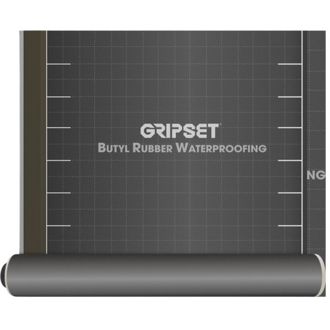 Gripset BRW HD HDPE Reinforced Butyl Rubber Waterproofing