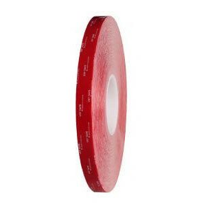Clear Acribond acrylic double-sided foam tape roll for strong, invisible bonding on glass, metal, plastics and trim.