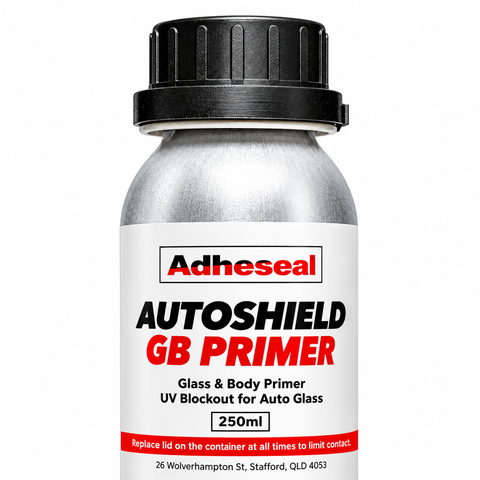 Adheseal Autoshield GB autoglass primer packaging