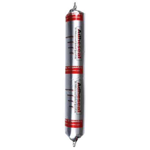 Adheseal PU-25FC polyurethane sealant sausage pack seals expansion joints, windows with ±25% movement, fast-cure, paintable.