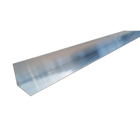Aluminium angle L-profile in mill finish for framing, trims and general fabrication