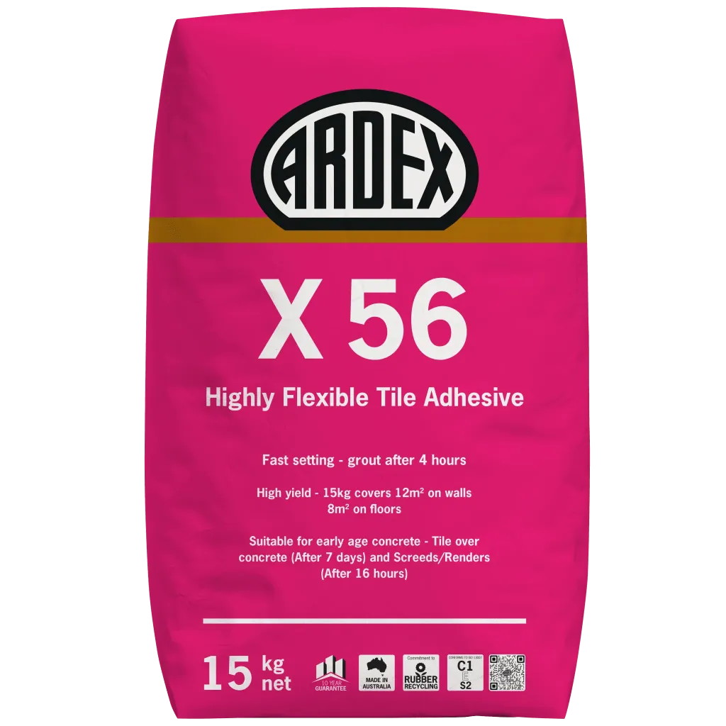 Ardex X56 flexible tile adhesive