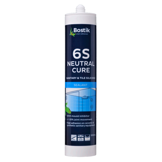 Bostik 6S Sanitary & Tile Silicone Sealant