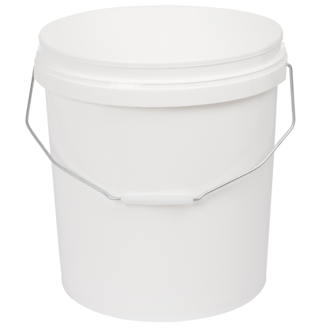 Heavy-Duty Plastic Pail & Lid