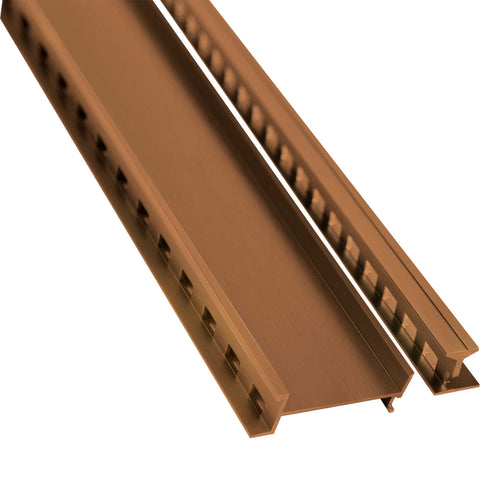 Lauxes Slimline Tile Insert Shower Pack 26 - Copper