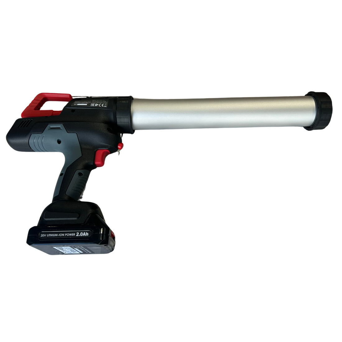 Adheseal M8504 cordless sausage caulking gun with 20V battery for dispensing polyurethane sealant, sealing joints on roofs...