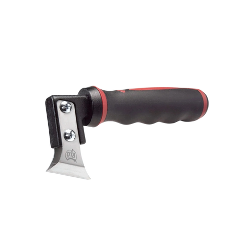 DTA Silicone Remover Tool: dual-action right-angle blade & ergonomic rubber grip for fast cured sealant removal from joint...